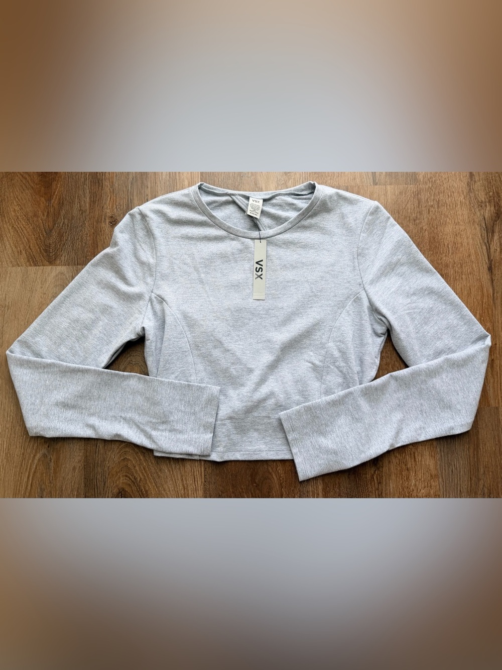 🆕 VSX Victoria’s Secret | Open Back Crop Top | Thumbhole Long Sleeve